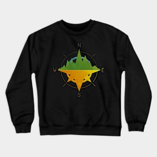 Take The Compass And Go On An Adventure - V one Crewneck Sweatshirt